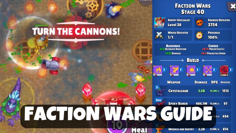 Faction Wars Guide For Heroes vs Hordes: How To Clear Stage 40