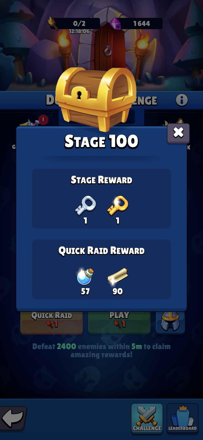 Dungeon Rewards